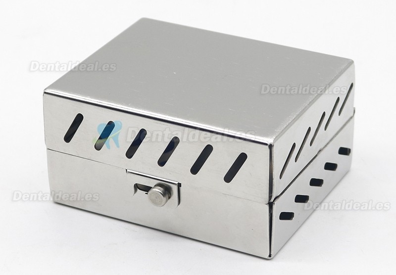 Caja de Instrumental para Implantes Dentales de Acero Inoxidable Tama&ntilde;o Medio